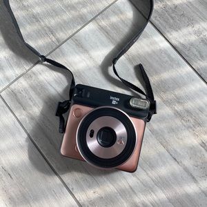 Instax square SQ6 Instant Camera in Pink/Blush Gold